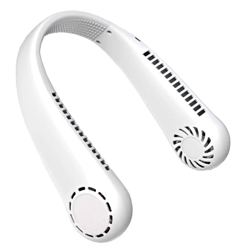 Hanging neck fan USB portable portable small leafless lazy people hanging neck charging quiet refrigeration air conditioner outdoor 1