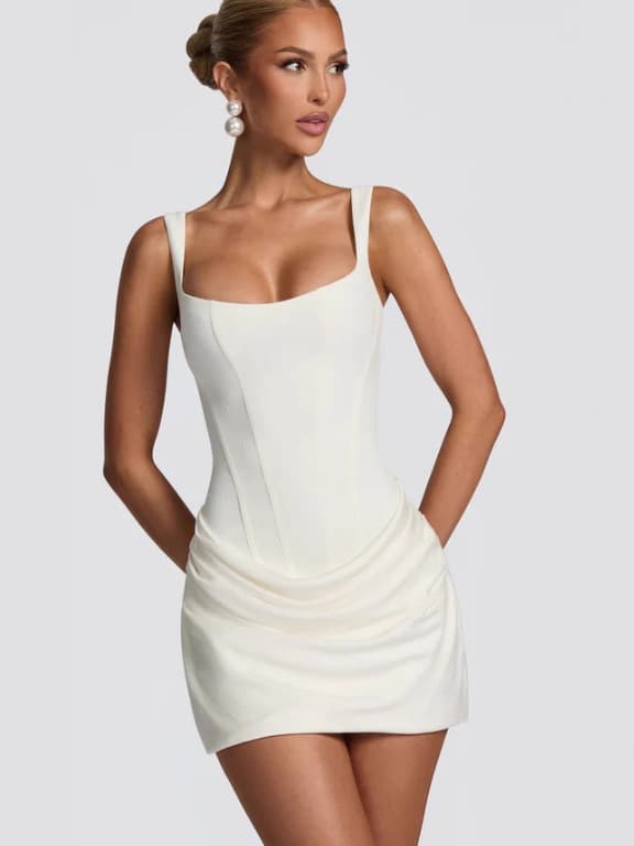(Cross-border trading), tube top, straps, short sexy belt, dress 2