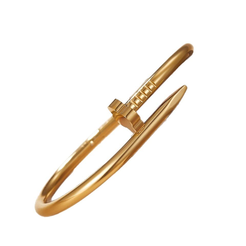 (Cross-border trading), elegant women's bracelet with zircon stainless steel, simple and elegant design, four-leaf clover, European style 5