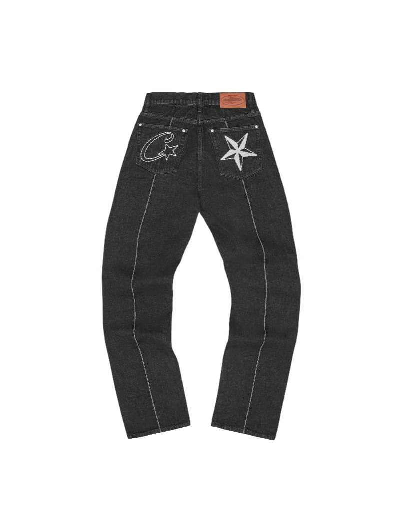 Welfare special offer!CRTZ denim jacket Alcatraz European and American embroidered denim jacket coat trouser cover 3