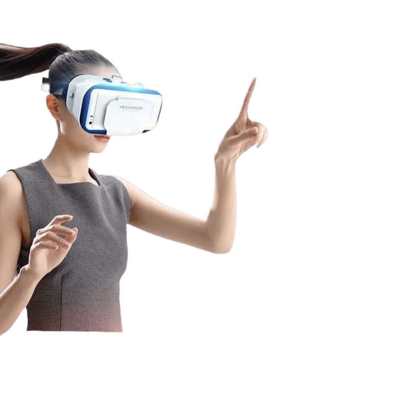 VR glasses virtual reality game movie smartphone Box three D glasses all -in -one head wearing thousand fantasy mirrors 4