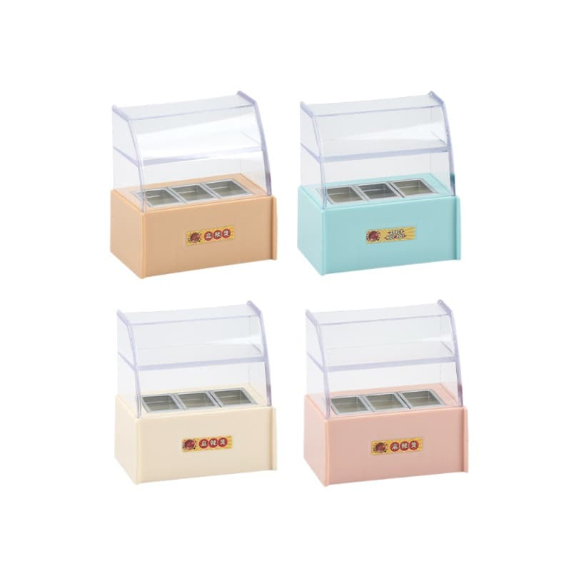 Family small stand, doll house, realistic model, bread 5