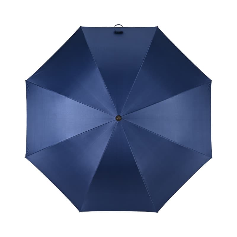 Golf umbrella automatic long handle business 27-inch umbrella rain-proof, wind-proof and sunny logo straight pole black glue UV sun protection 3