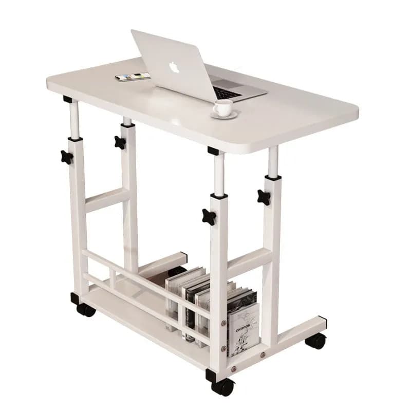 Computer desk movable lift bedside table home bedroom dormitory lazy simple writing desk rental house small table 5