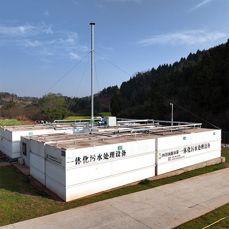 Sichuan integrated sewage treatment equipment hospital rural environmental protection food sewage underground water treatment equipment 2