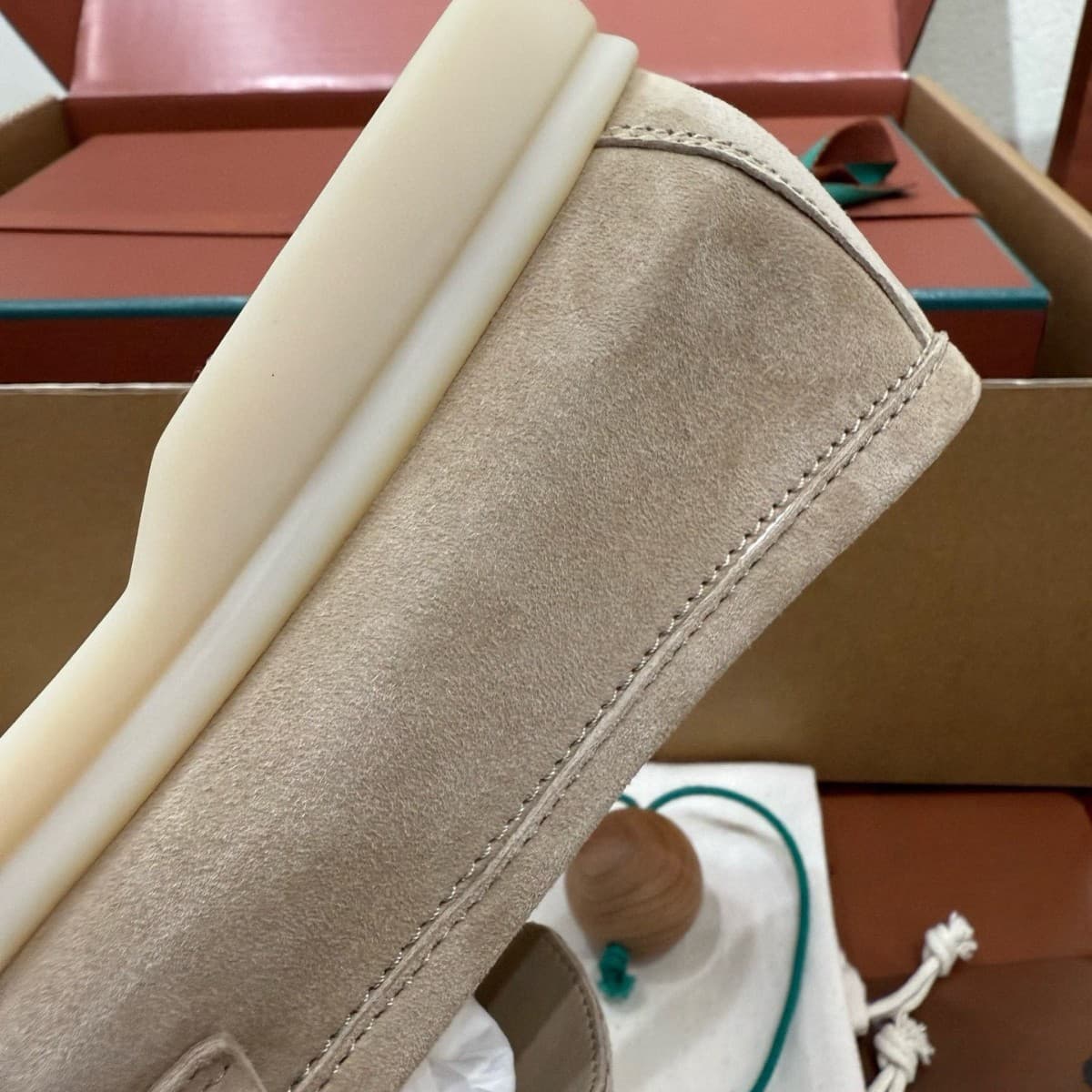 [Channel Top Edition] Women's Genuine Leather LP Loafers Can Walk 10,000 Steps, One-Piece, Business and Leisure Dual-Purpose 3