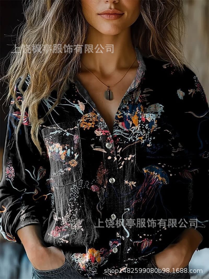 (Cross-border trading), summer trend shirt, European style, 3D 3