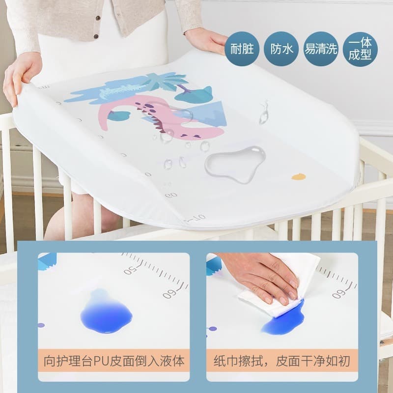 Crib for new born, handheld diaper table, universal massager 3