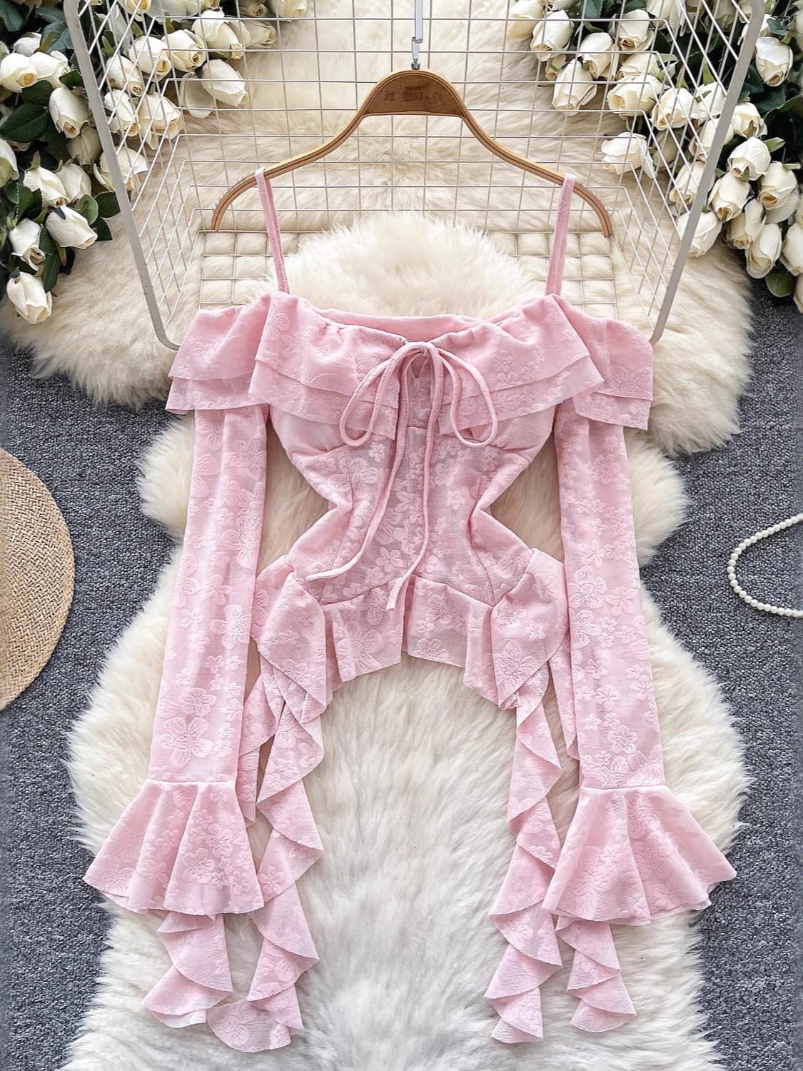 (Cross-border trading), design asymmetrical shirt, trend of season, lifting effect