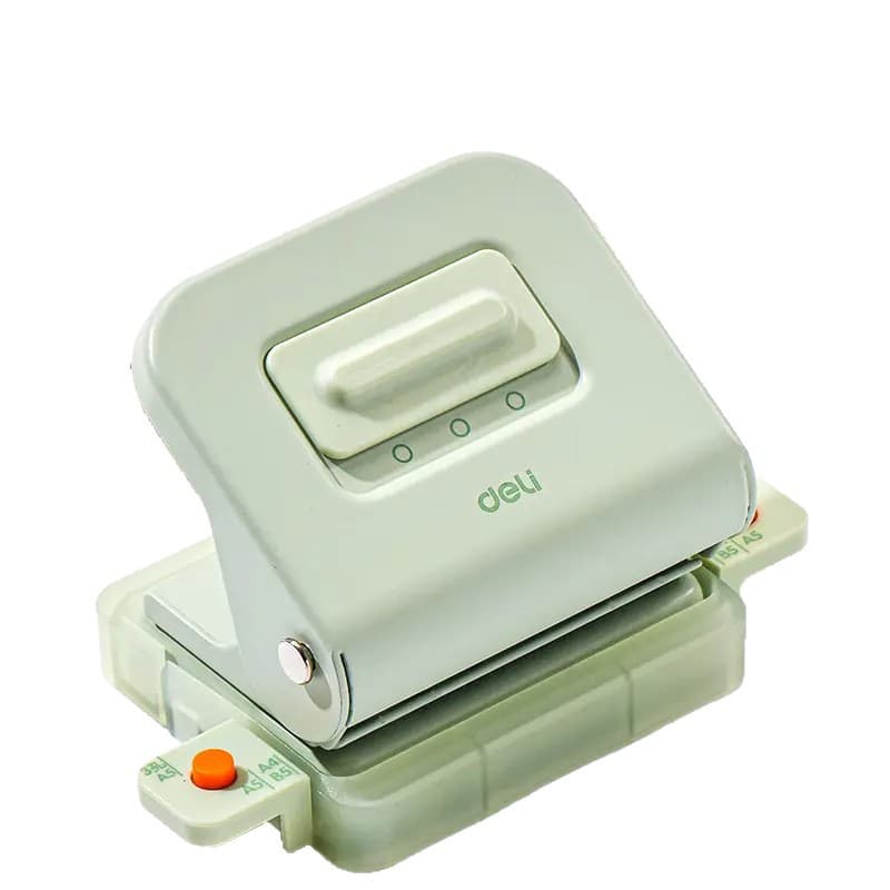Deli ta857 puncher six-hole multi-hole puncher loose-leaf a4 paper punching manual punching machine binding 5