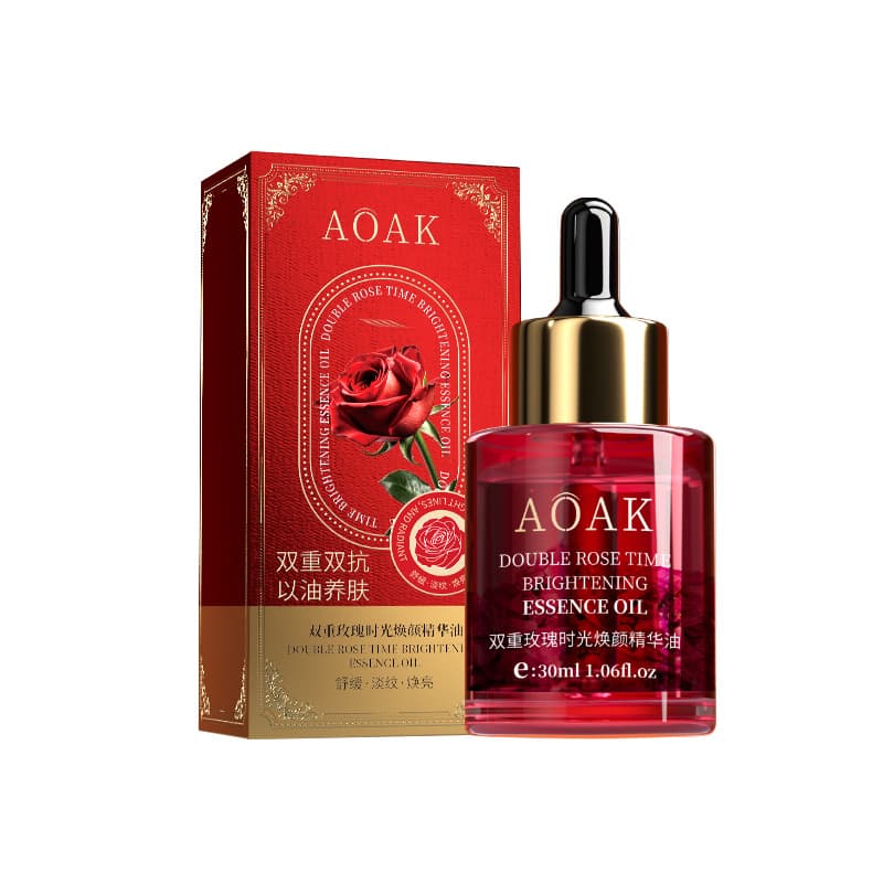 Essence for face, essential oil contains rose, pulls up massage oil, massager for skin care, anti-wrinkle 7