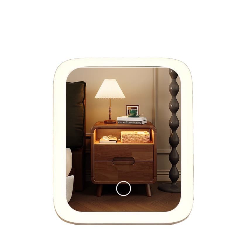 LED dressing table with light, fill light, table folding mirror, new collection 5