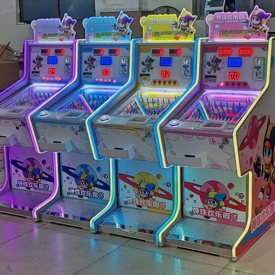 Pinball machine for commercial use, game console, videogame with coins for adults, entertainment equipment for amusement parks, new collection 3