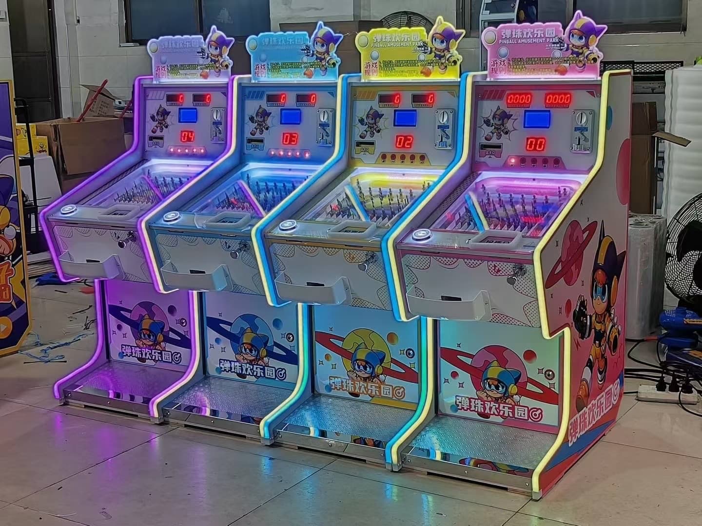 Pinball machine for commercial use, game console, videogame with coins for adults, entertainment equipment for amusement parks, new collection 8