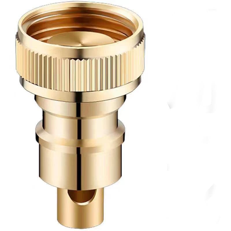 Washing machine faucet automatic water stop valve to prevent falling off faucet adapter all-copper special household 4 distribution parts 4