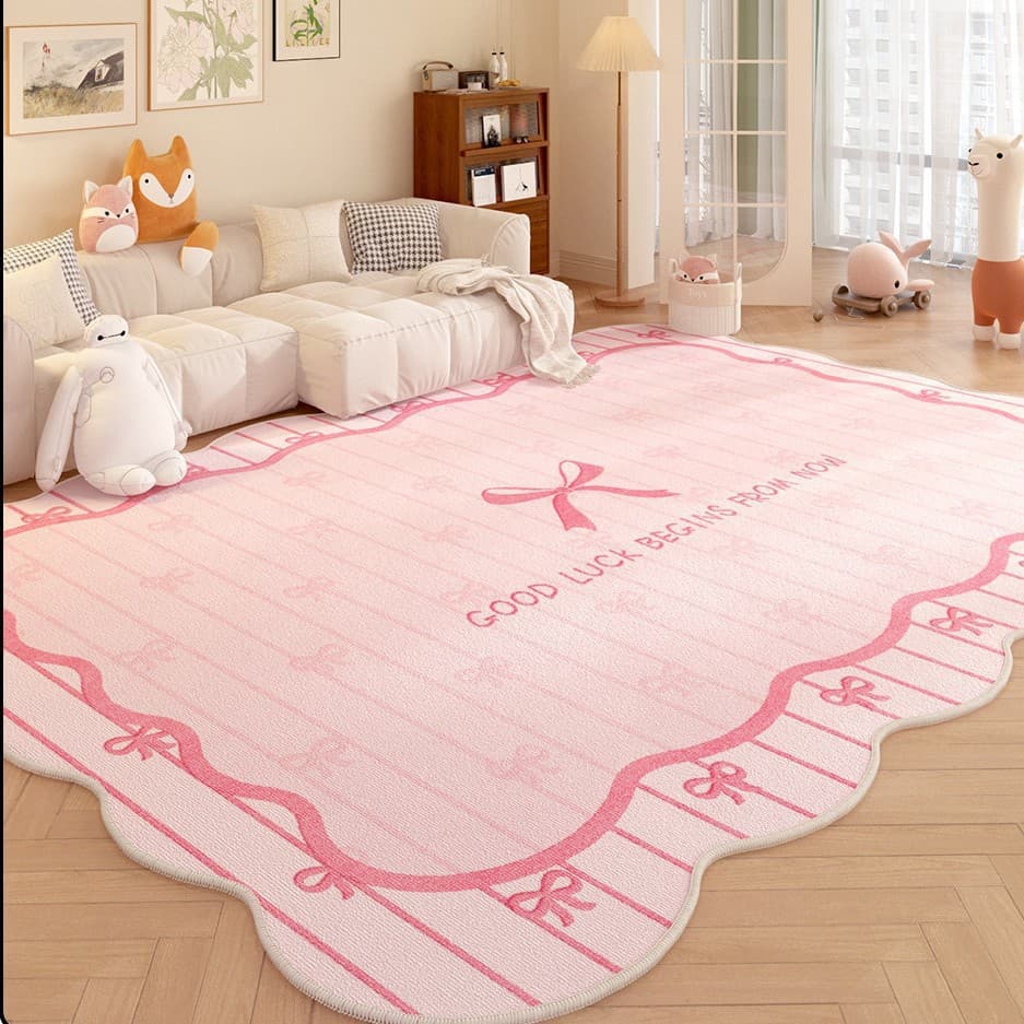 (Wholesale), cute cartoon carpet for living room made of faux fur, increased thickness 3