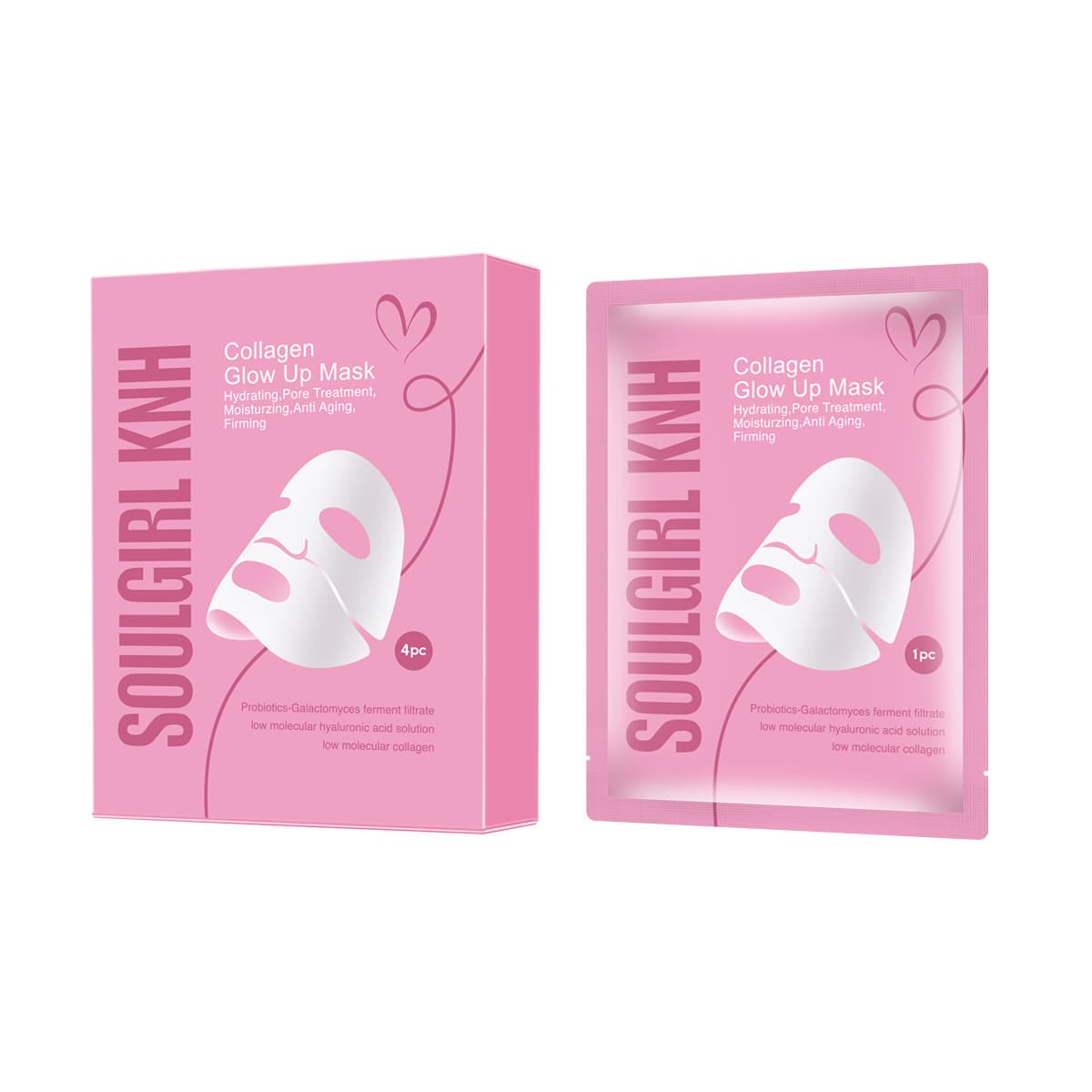 Collagen Glow Up Mask - Bio Collagen Sheet Mask 5