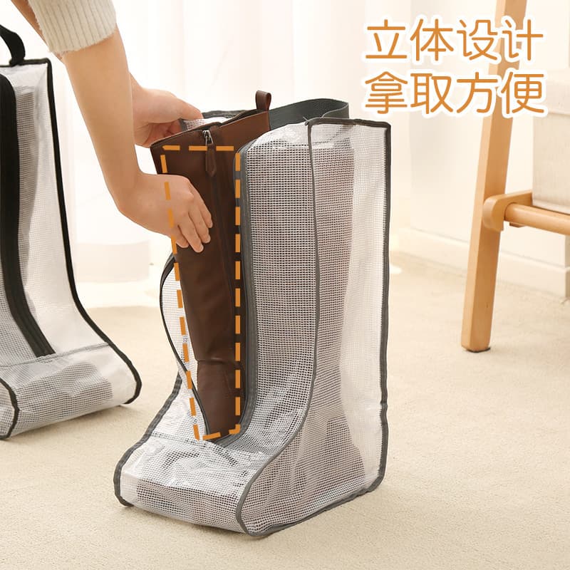 Storage bag for traveling, capacious waterproof handheld shoe bag 3