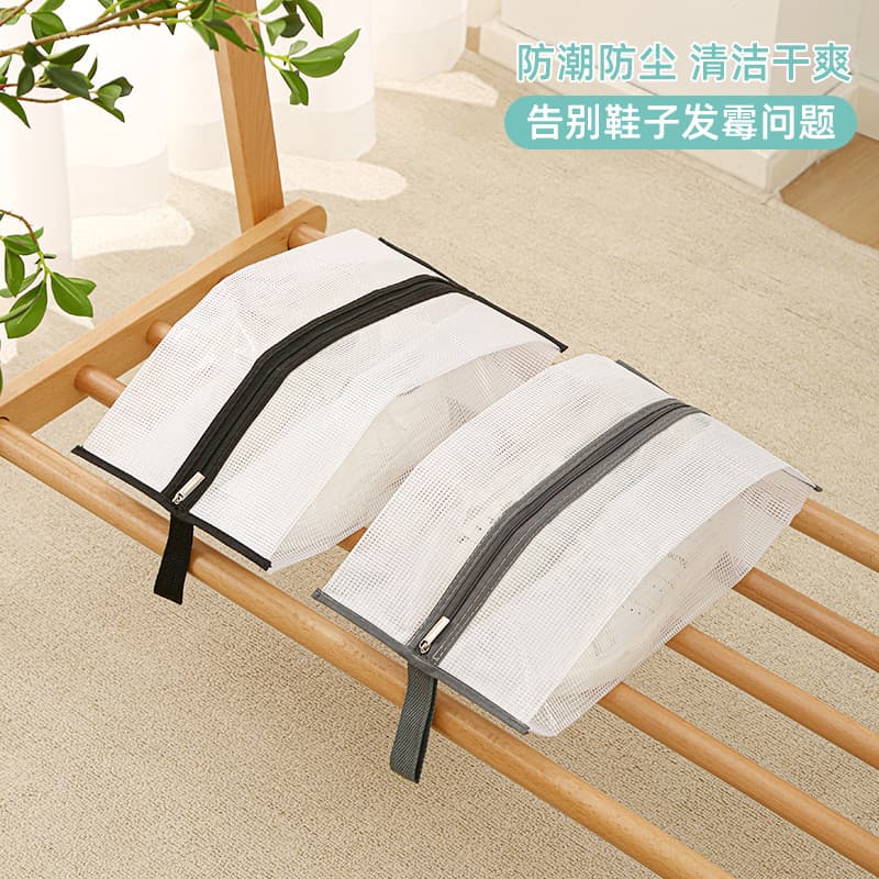 Storage bag for traveling, capacious waterproof handheld shoe bag 4