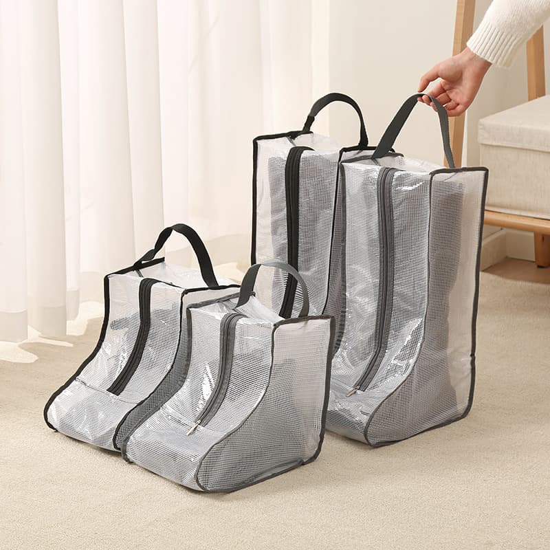 Storage bag for traveling, capacious waterproof handheld shoe bag 1