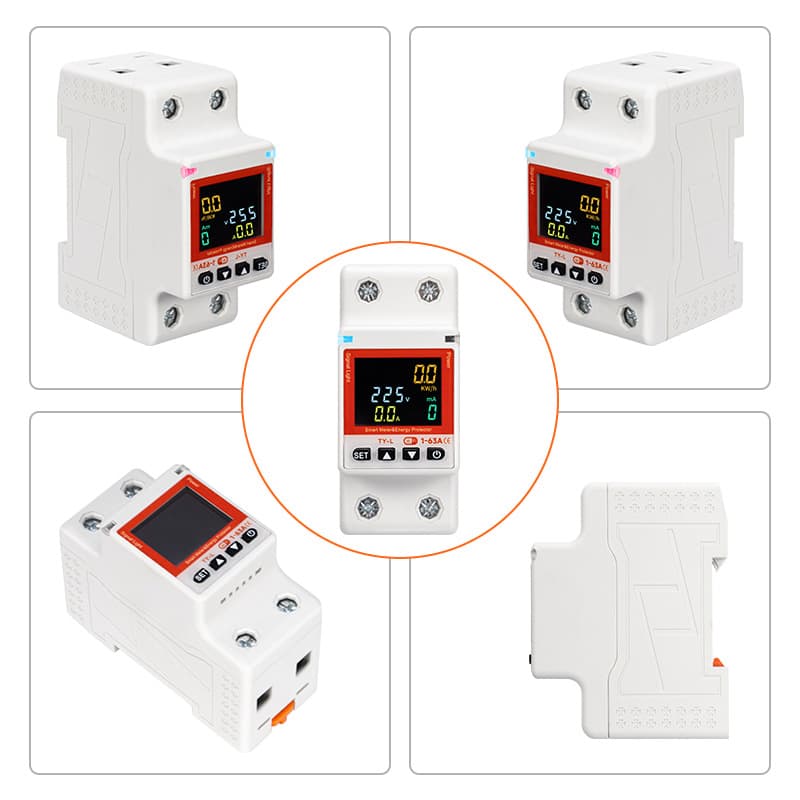 Timing prepaid control Tuya smart wifi reclosing circuit breaker remote control leakage protection switch 5