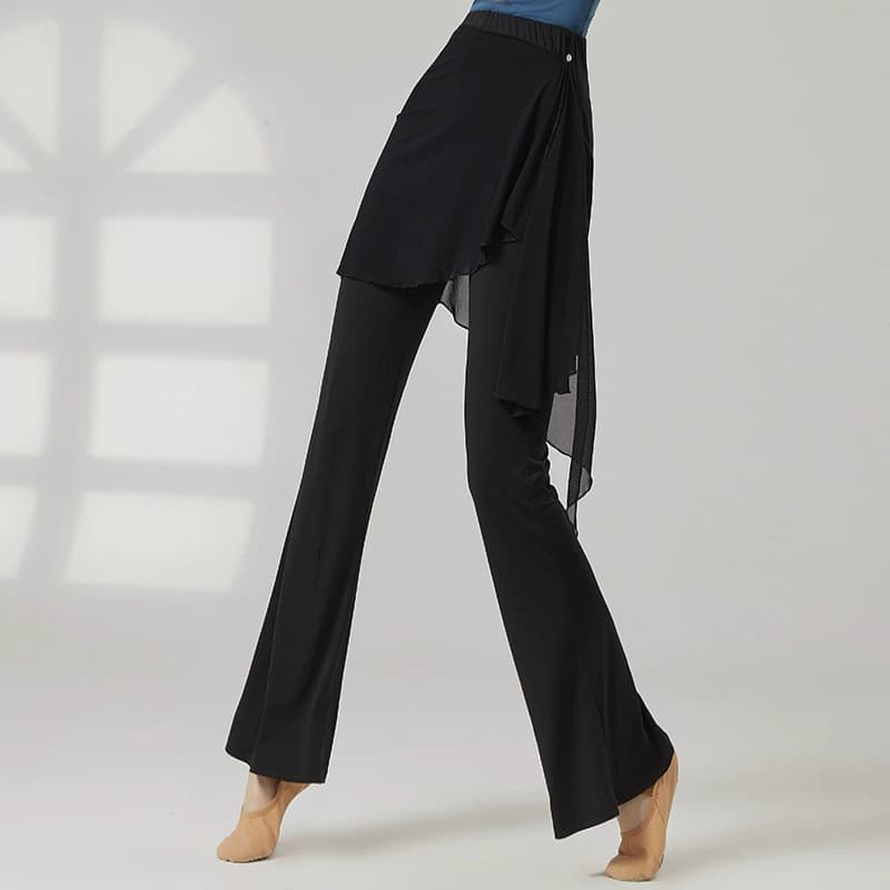 Flared trousers, modern Chinese set, classic sports clothing 5