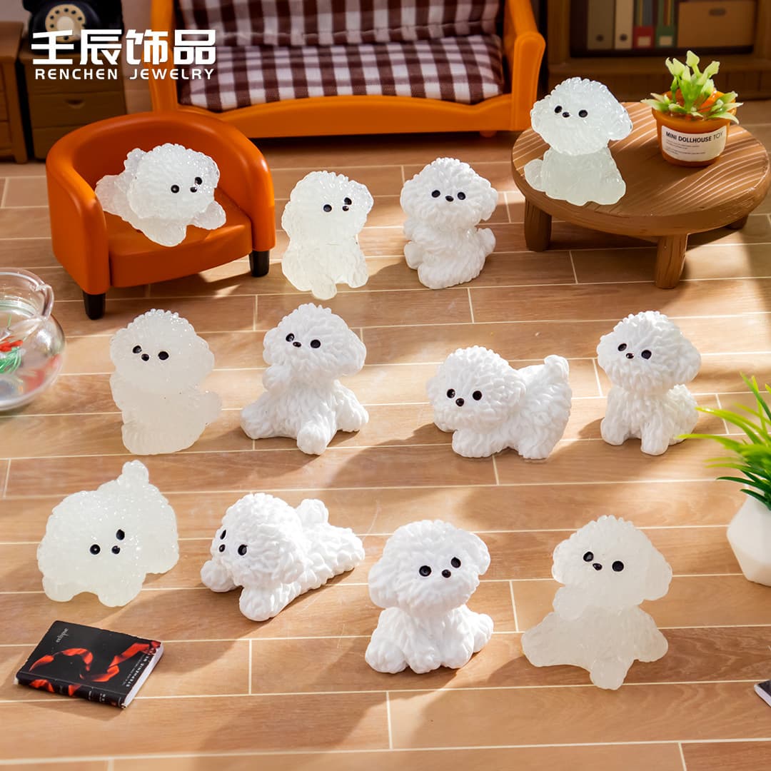 Realistic white resin decor, art decoration, cute decorations, accessory, DIY