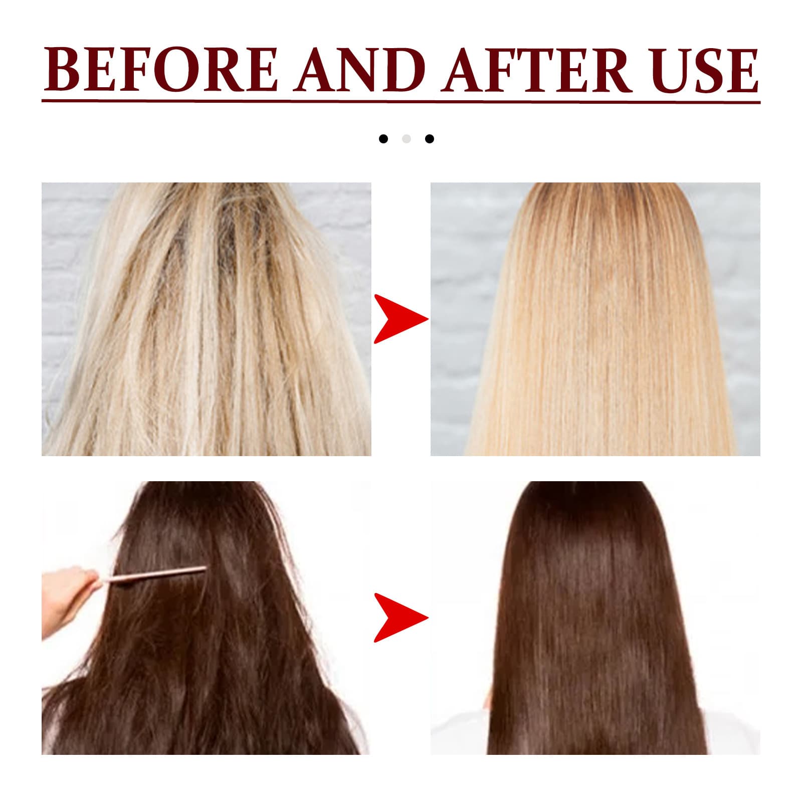 EELHOE Conditioner, revitalizing nutritious essence anti-dryness, adds volume, self-care 2