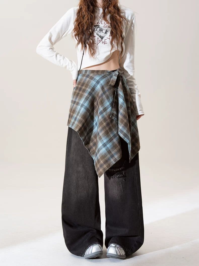 Removable curtain, retro design skirt, trend of season 2