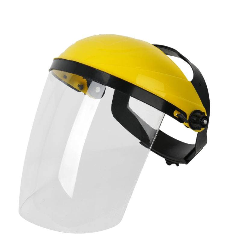 Cutting machine protective mask grinding protective gear full face safety helmet transparent head cover welding corner grinder goggles lightweight 5