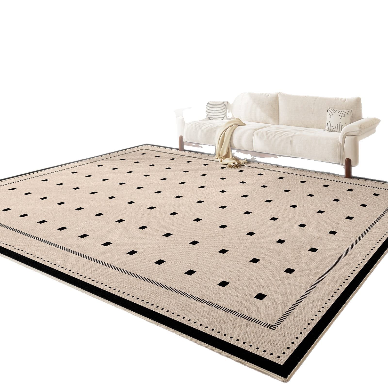 Non-slip carpet for living room for bed 5