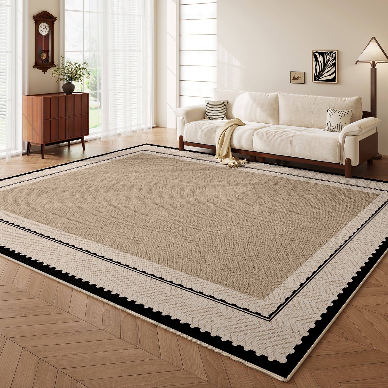 Non-slip carpet for living room for bed 1