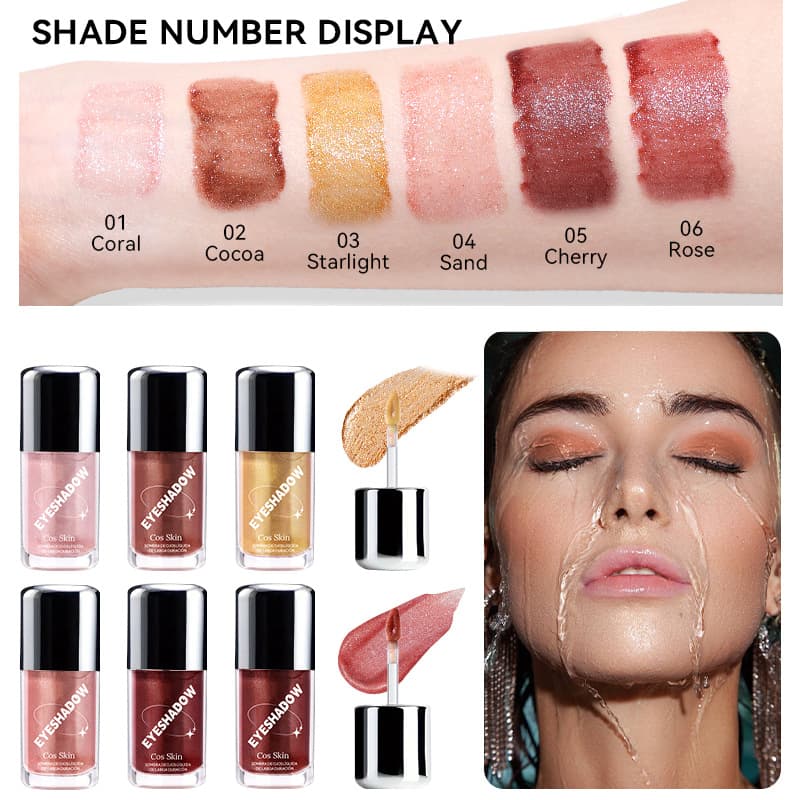 Overseas new hot-selling liquid eyeshadow CosSkin overseas delivery for brightening and contouring Liquid Eyeshadow 3