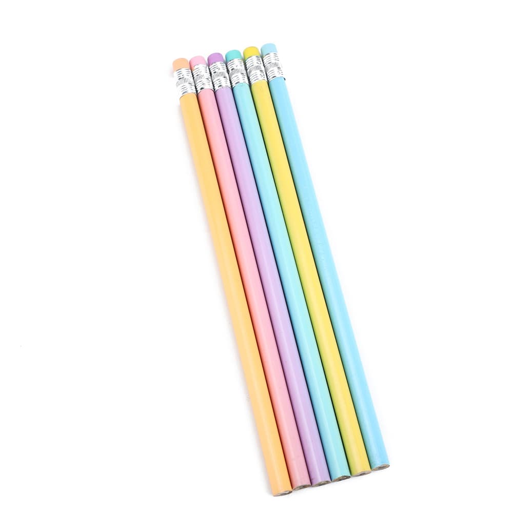 Triangular eraser, teaching brush painting, stationery for pencils 5