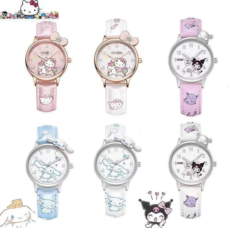 Sanrio, creative high quality set, waterproof watch 4