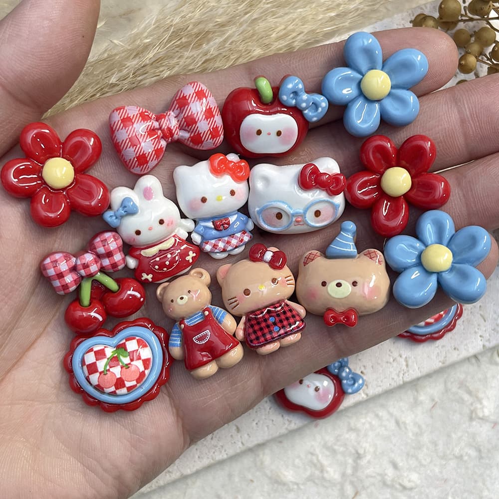 (Cross-border trading), apple, cute bow tie, accessories, phone case, footwear buckle, hair accessory, DIY 3