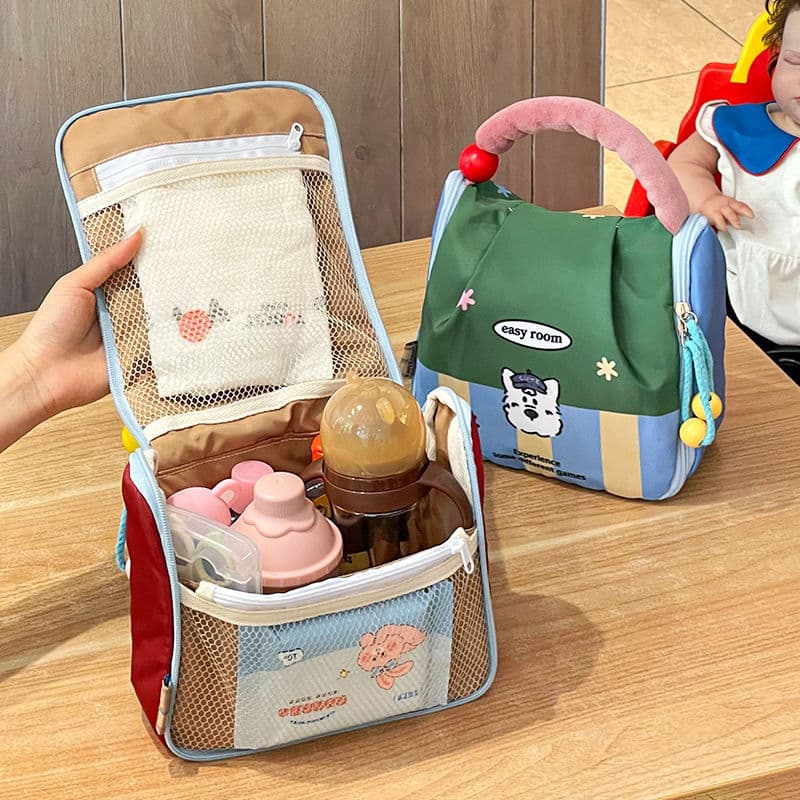 Handheld bottle detergent for mother and baby to go out, organizer bag 1