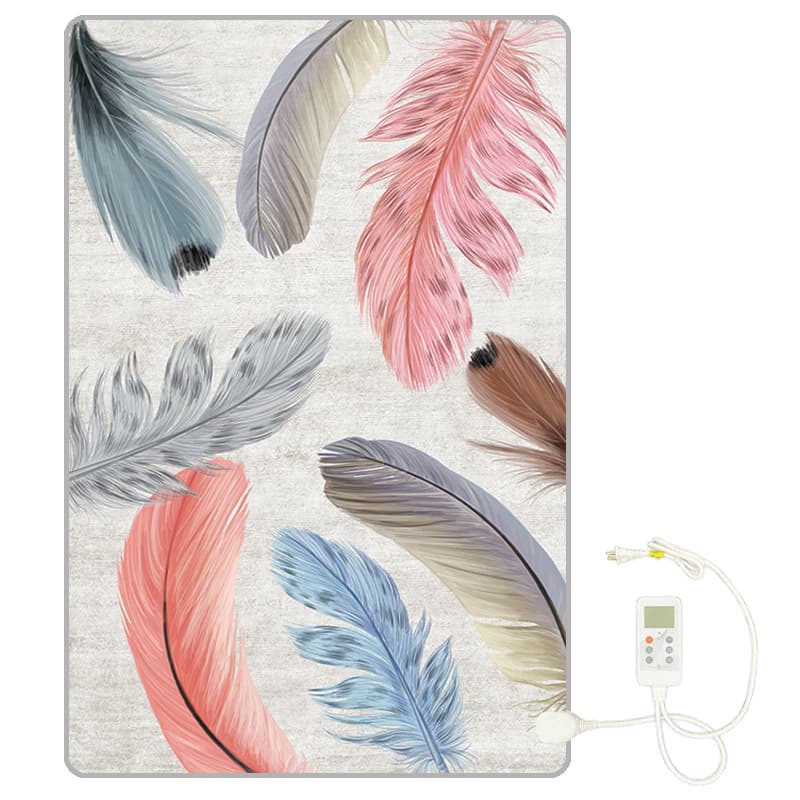 【Removable and washable】Graphene electric carpet Living room floor heating pad Home heating carpet Bedroom heating floor heating blanket 5