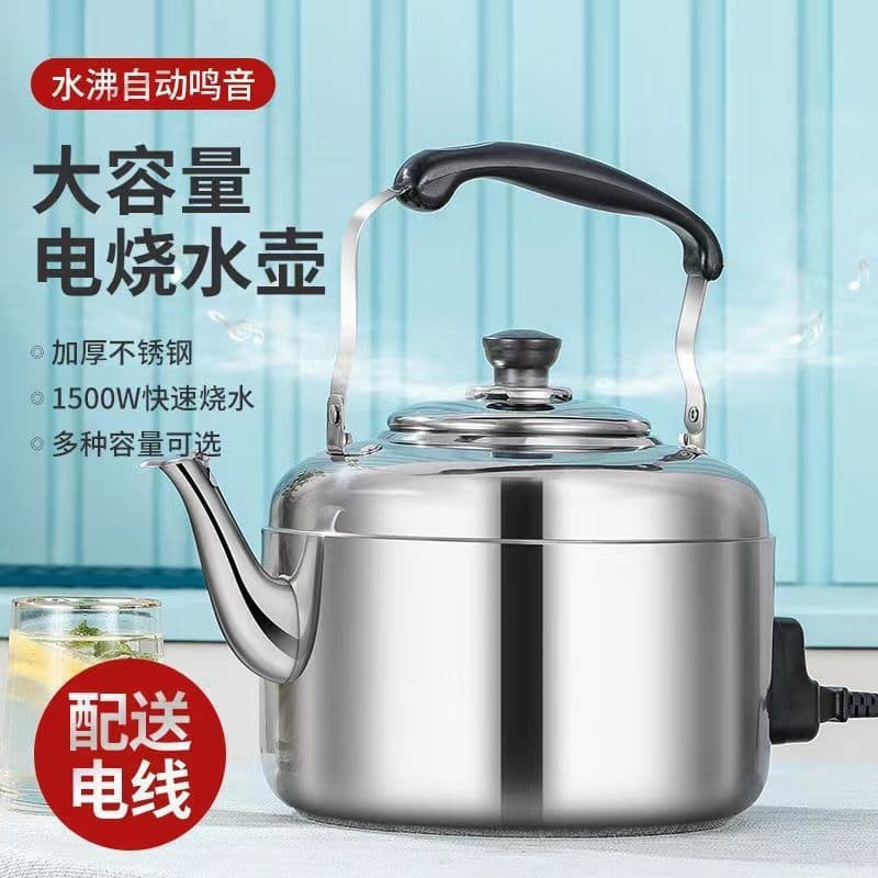 Capacious protecting teapot stainless steel for home use 2