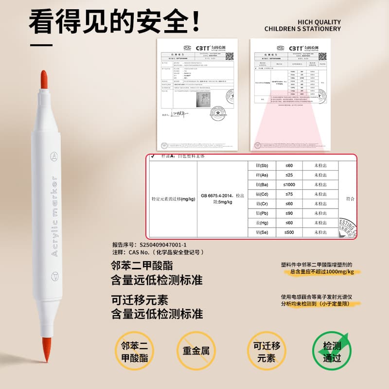 Sijin Acrylic Double-Sided Marker Watercolor 80 Colors 2