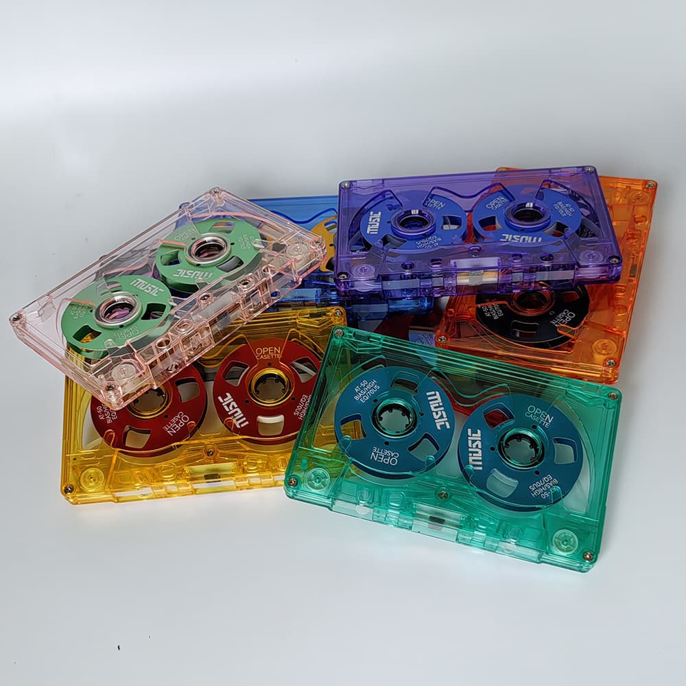 Double-sided hollow metal small open reel blank tape 50 minutes first class baseband audio tape with outer box 2