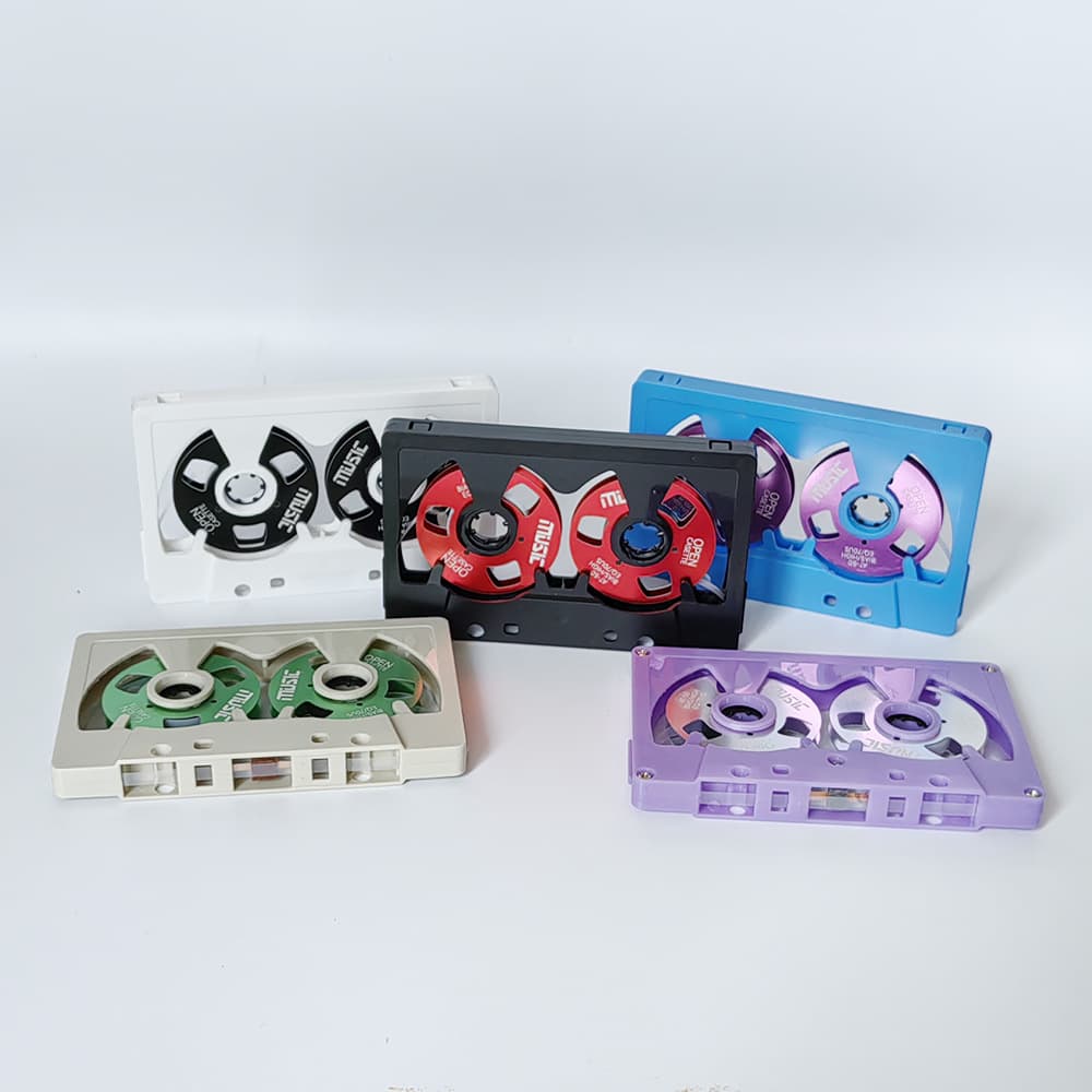 Double-sided hollow metal small open reel blank tape 50 minutes first class baseband audio tape with outer box 3