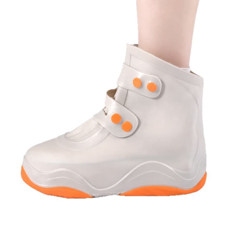 Waterproof non-slip shoe covers for men and women, wear-resistant silicone glue, socks, suitable for outdoor wear, women's style, increased thickness 5