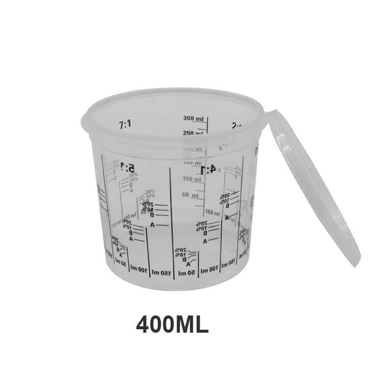 (Cross-border trading), mixed transparent plastic measuring cup scaled 2