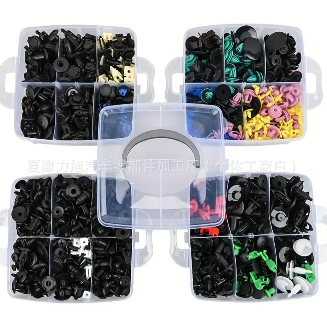 2275pcs boxed buckles car body universal fasteners rivets fender expansion screws car accessories 2