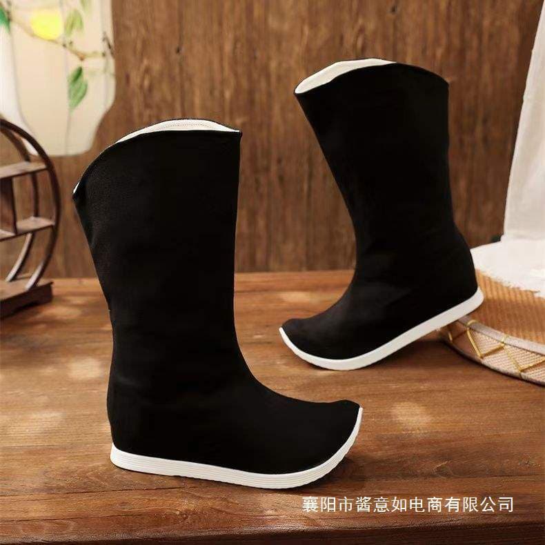 Wuyixiang soap boots men's ancient boots ancient shoes new Chinese style Chinese style Hanfu shoes Song Dynasty embroidered official boots 3