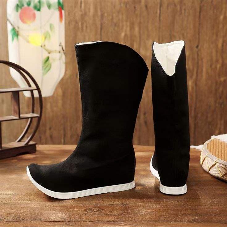 Wuyixiang soap boots men's ancient boots ancient shoes new Chinese style Chinese style Hanfu shoes Song Dynasty embroidered official boots 5