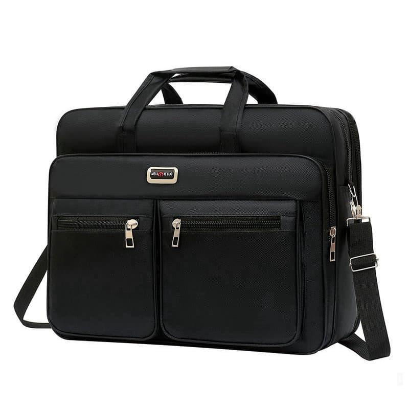 Big waterproof one-shoulder bag, wear-resistant quality business laptop, 20 inch, oxford cloth, business version 5