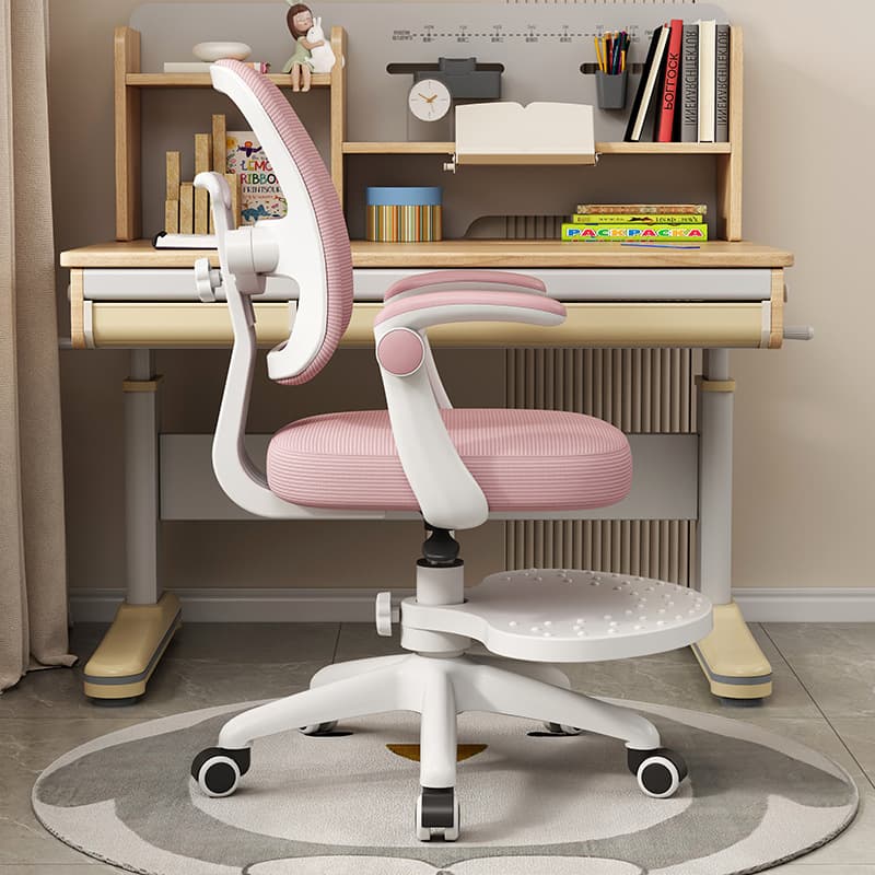 Children's learning chair, desk seat for primary and secondary school students, home writing chair, lift-adjustable chair to correct sitting posture 3