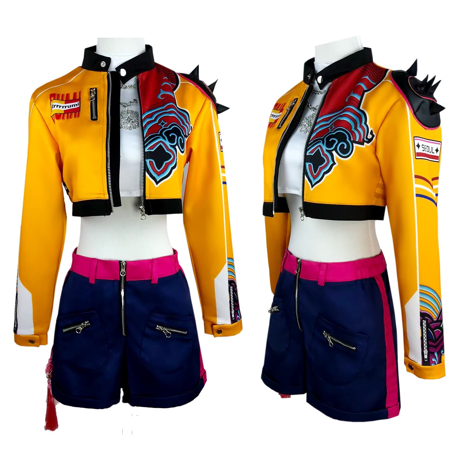 Children's adult witch hunter group cos clothing Rumi cos clothing Zoe Mira cos clothing ready stock one piece drop shipping 2